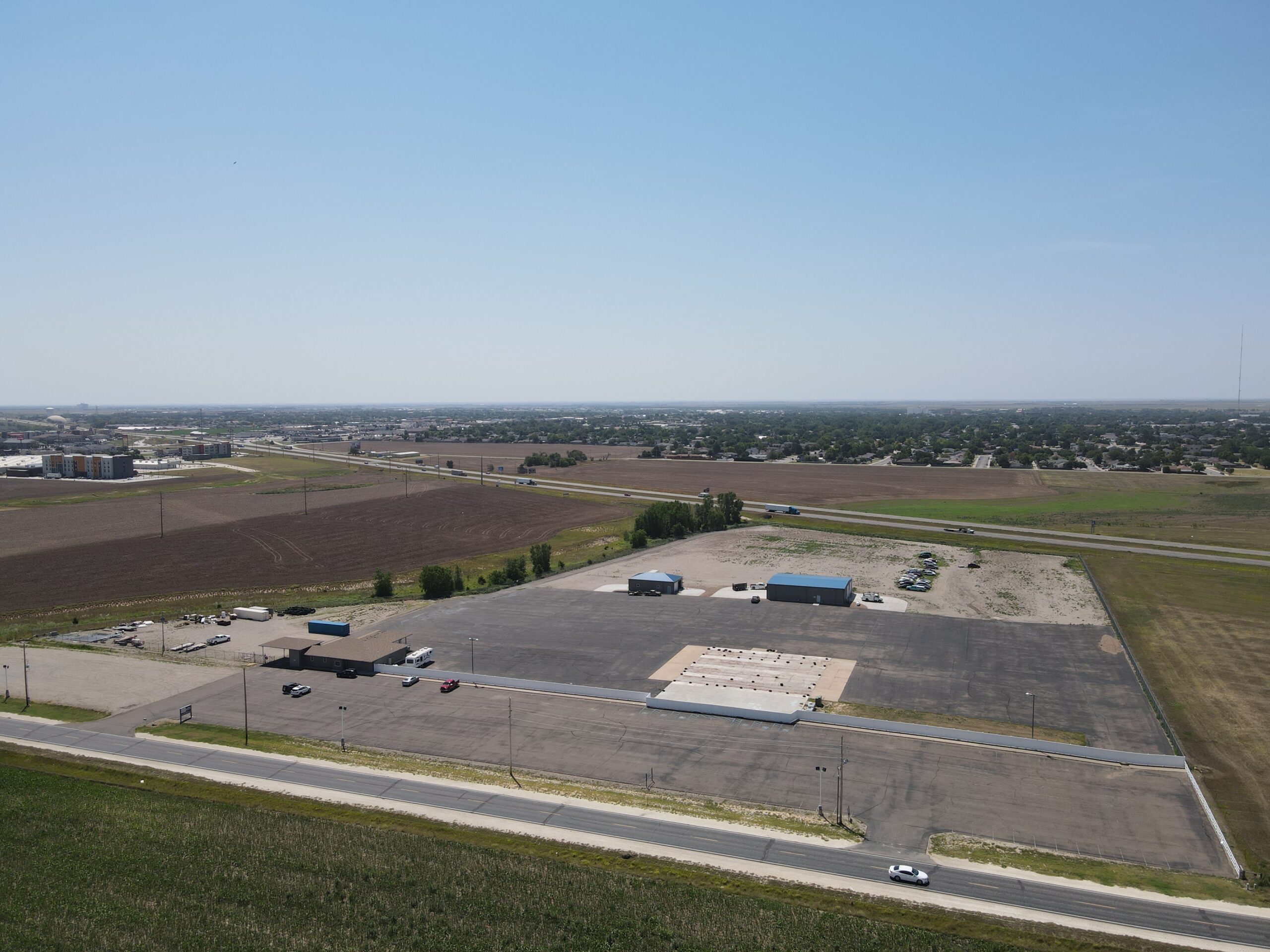 Arial view of Elite Kansas Realty Office